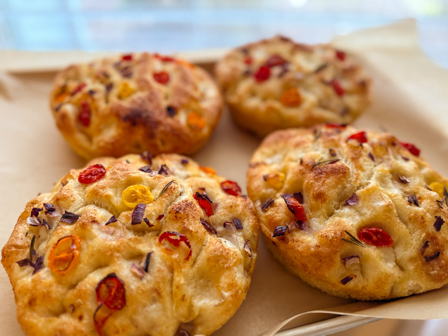 Mini Garden Focaccia