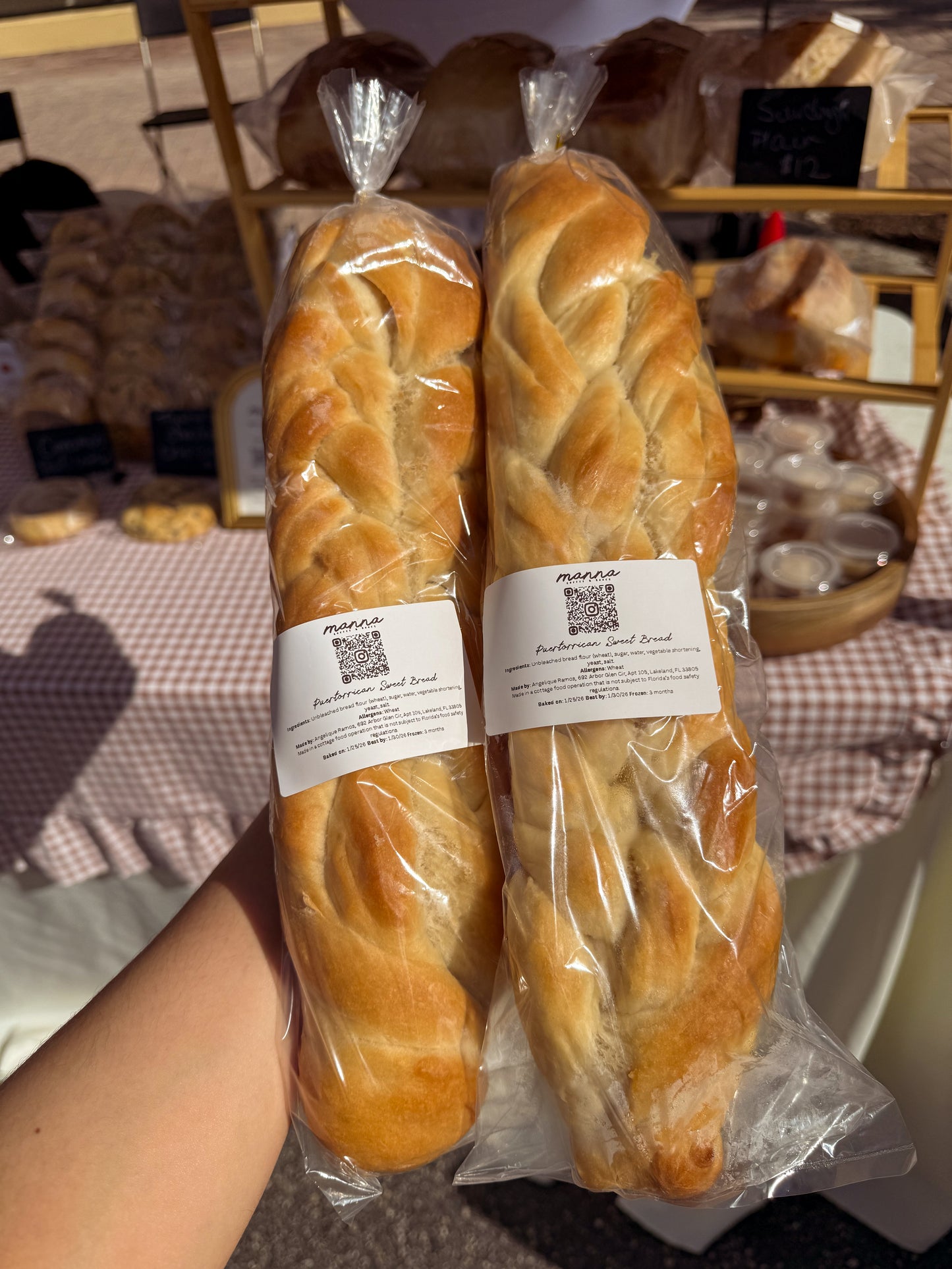 Braided Pan Sobao (Puerto Rican Sweet Bread) – Pickup Only