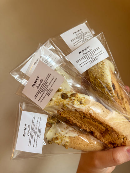 Vanilla Cranberry Biscotti with White Chocolate & Pistachio – Small-Batch, Twice-Baked, Perfectly Crunchy