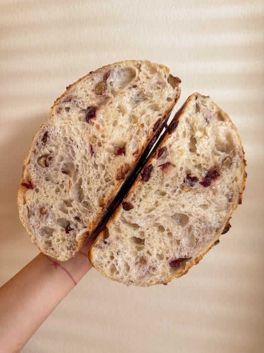 Cranberry Walnut Sourdough