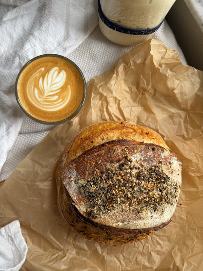 Everything but the Bagel Asiago Sourdough (Pick up Only)