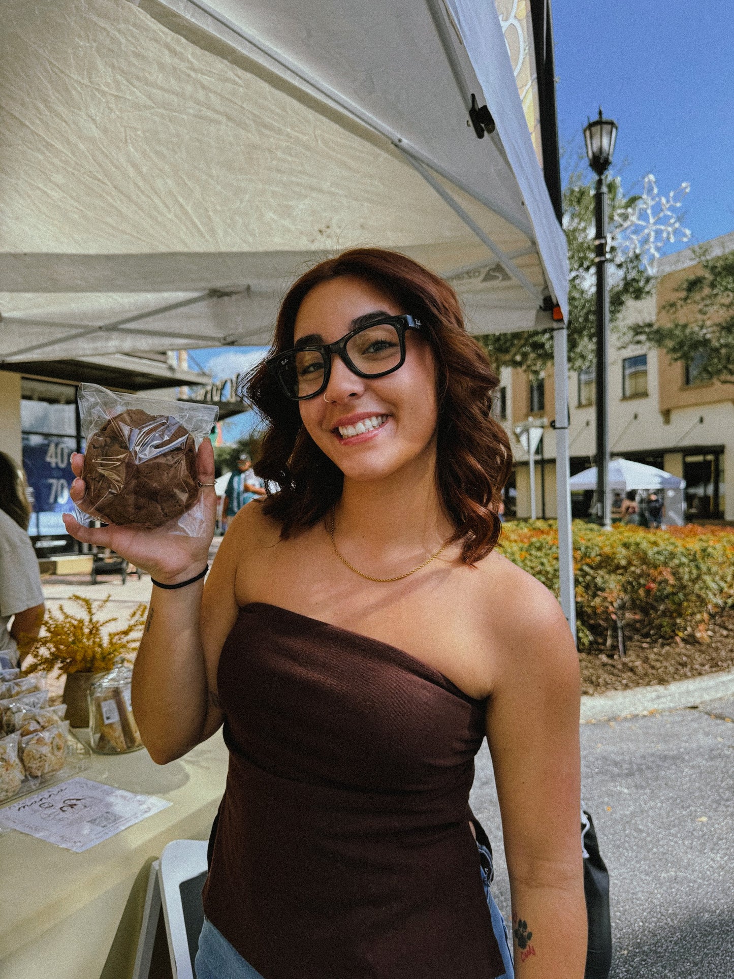 🍫 6oz NY-Style Chocolate Cookie Filled with Nutella® | Lakeland, FL