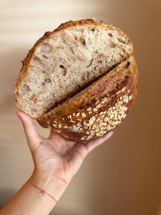Homestyle Honey Cinnamon Oat Sourdough (Local Pickup – Lakeland, FL)