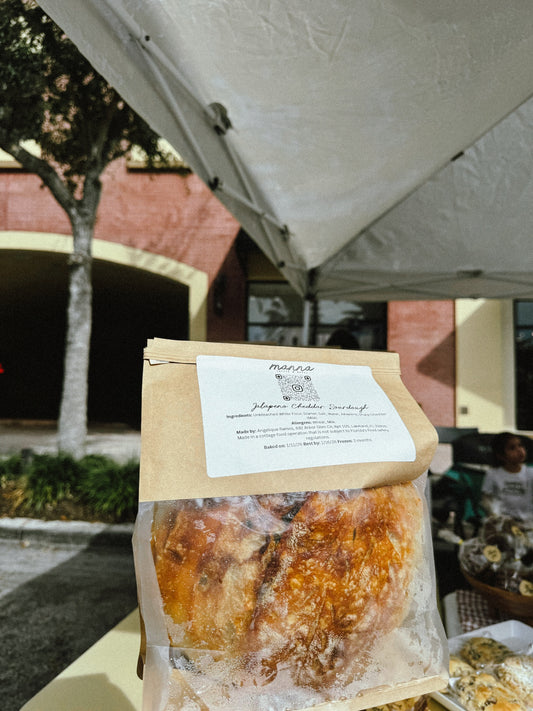 🧀🌶️ Jalapeño Cheddar Sourdough – Sunday Pickup Only | Lakeland, FL